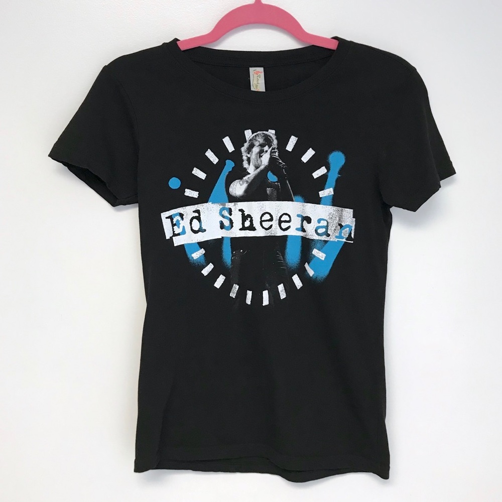 E218 Band tee | Ed Sheeran live in concert babydoll tee